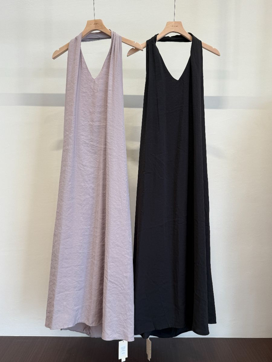 Chizu Halter Neck Bare Back Dress (DR103)