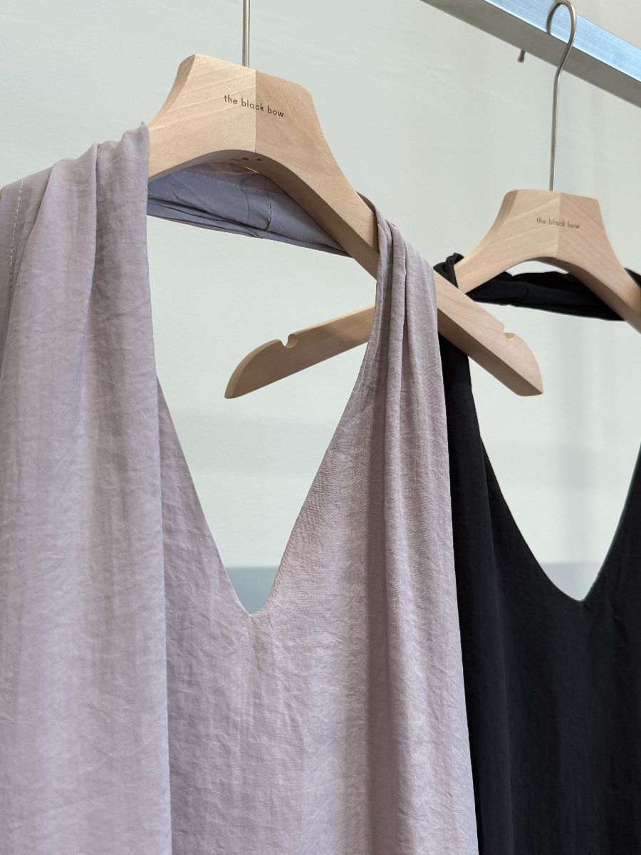 Chizu Halter Neck Bare Back Dress (DR103)