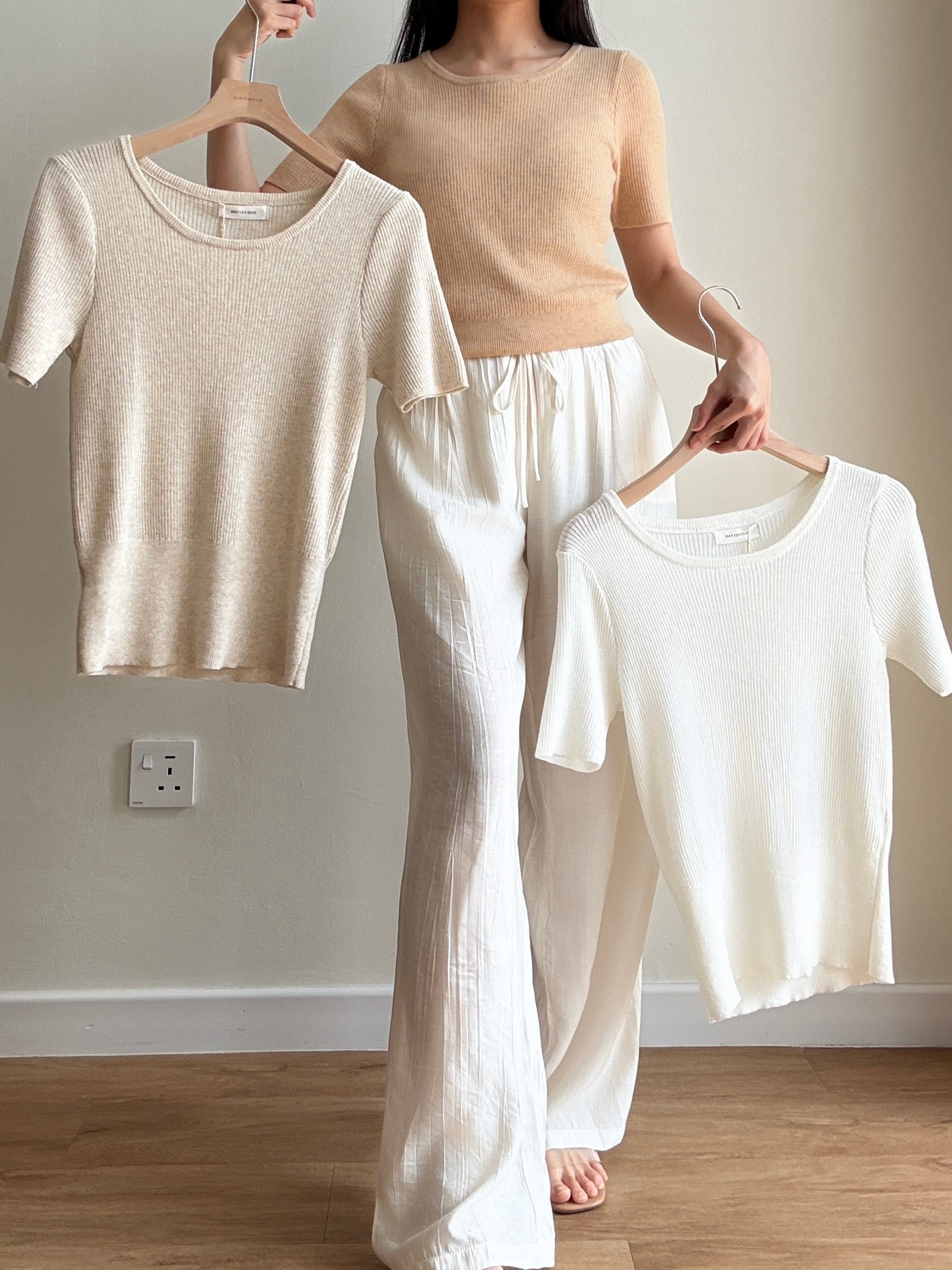 Vane Round Neck Knit Top