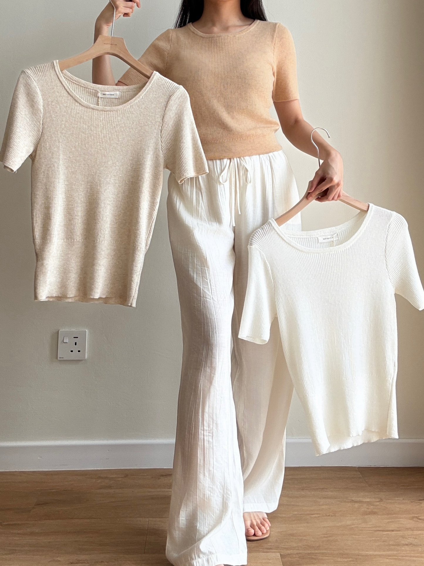 Vane Round Neck Knit Top
