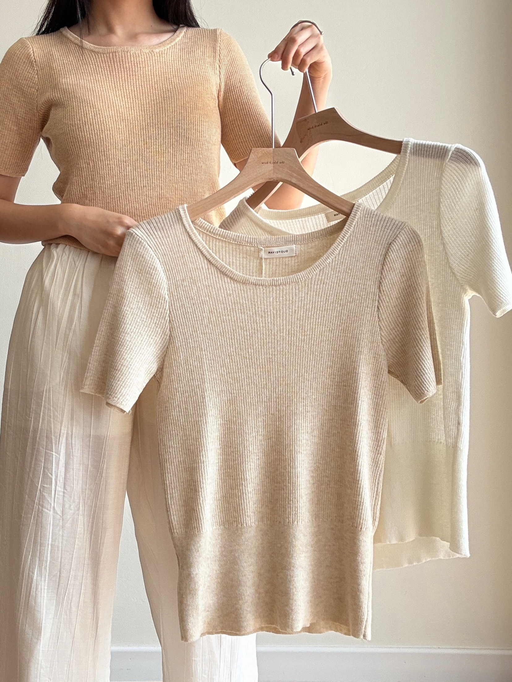 Vane Round Neck Knit Top