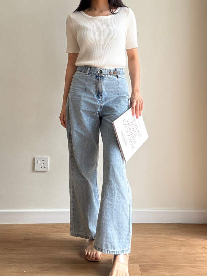 Vane Round Neck Knit Top