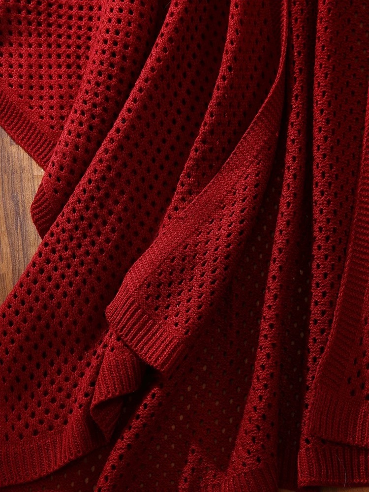 Lu Cai Crochet Shawl Wrap