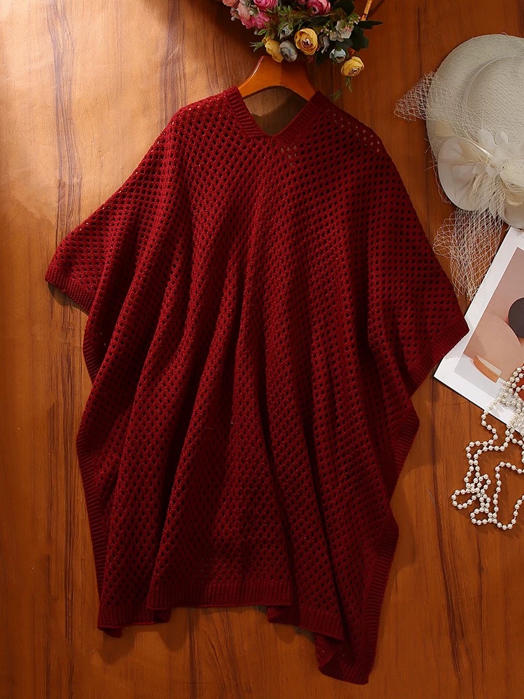 Lu Cai Crochet Shawl Wrap