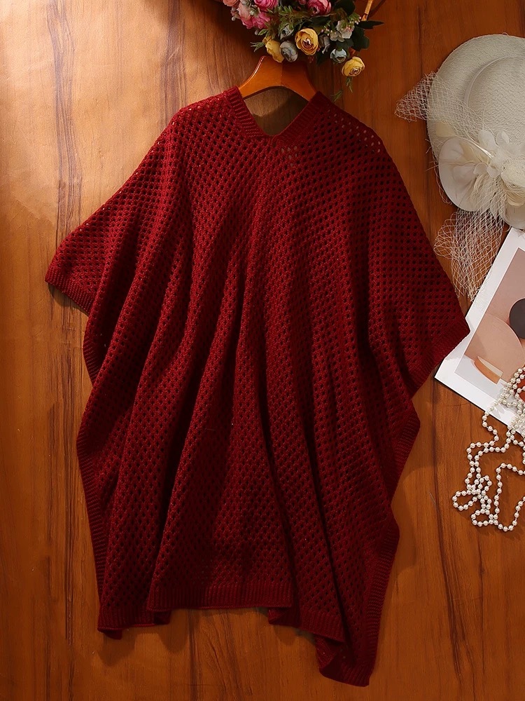 Lu Cai Crochet Shawl Wrap