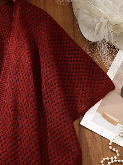 Lu Cai Crochet Shawl Wrap