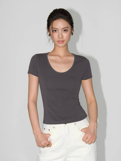 Wandy Scoop Neck Top