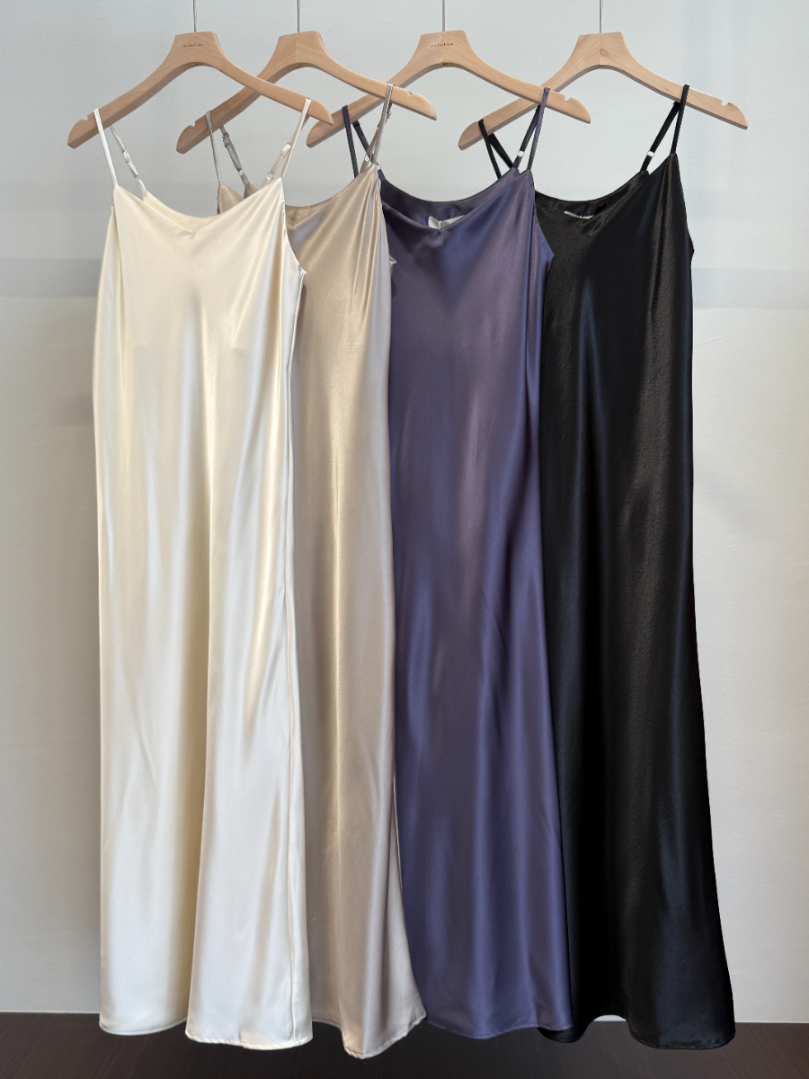 Chinoz Satin Cami Dress (DR108)