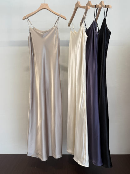 Chinoz Satin Cami Dress (DR108)