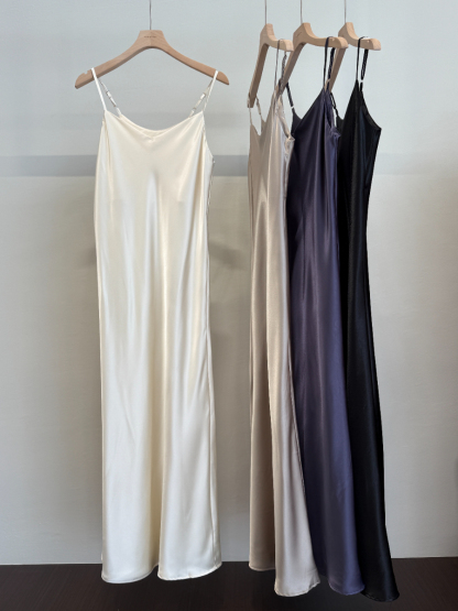 Chinoz Satin Cami Dress (DR108)