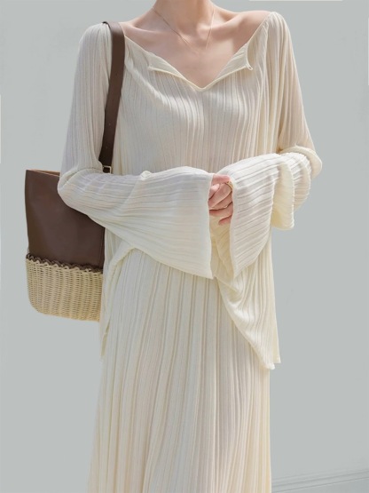 Yarmilla Long Sleeve Top & Skirt Set