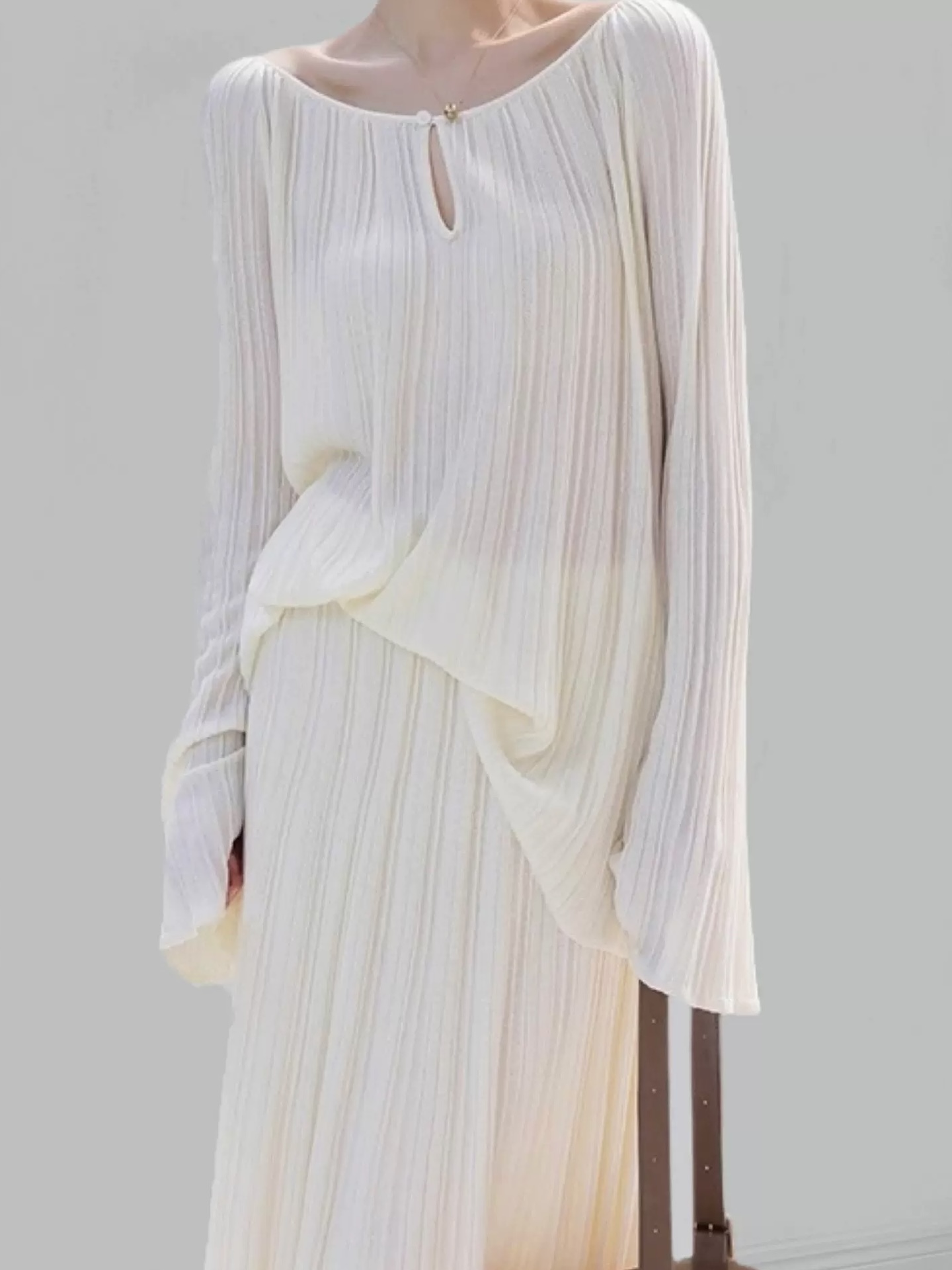 Yarmilla Long Sleeve Top & Skirt Set