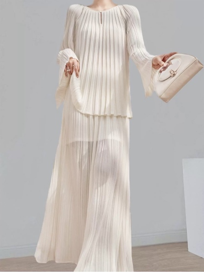 Yarmilla Long Sleeve Top & Skirt Set