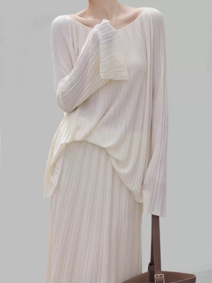 Yarmilla Long Sleeve Top & Skirt Set