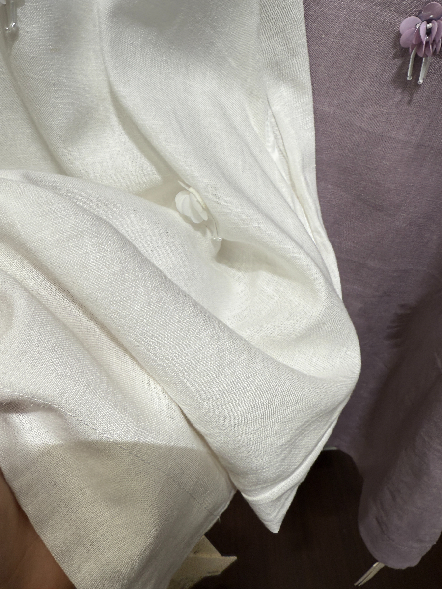 Charm Sequin Floral V-Neck Shift Dress (DR110)