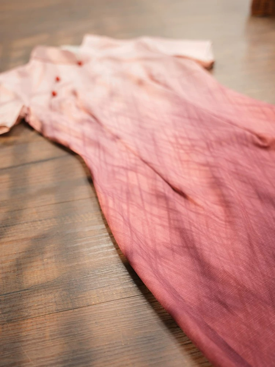 Han Hua Gradient Color Cheongsam