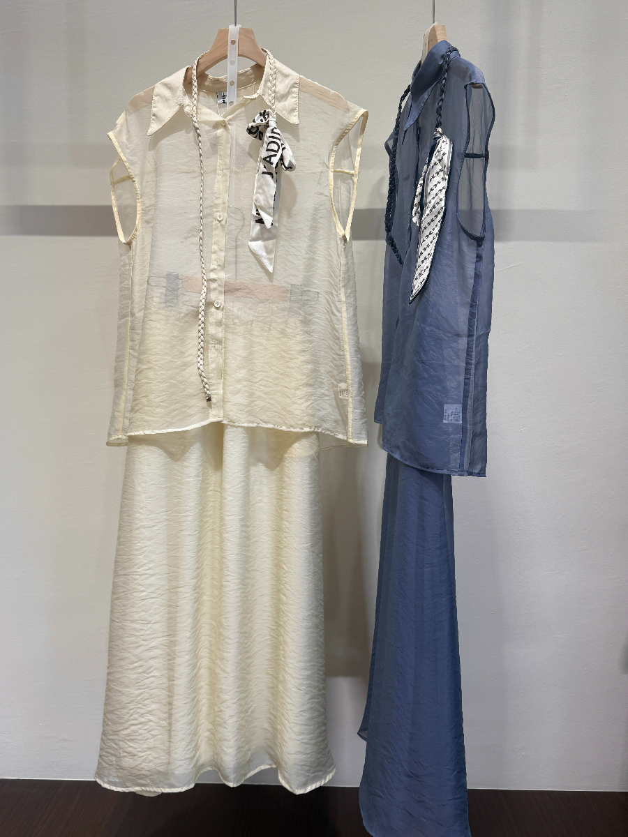 Sheer Top & Skirt Set (SKS104)