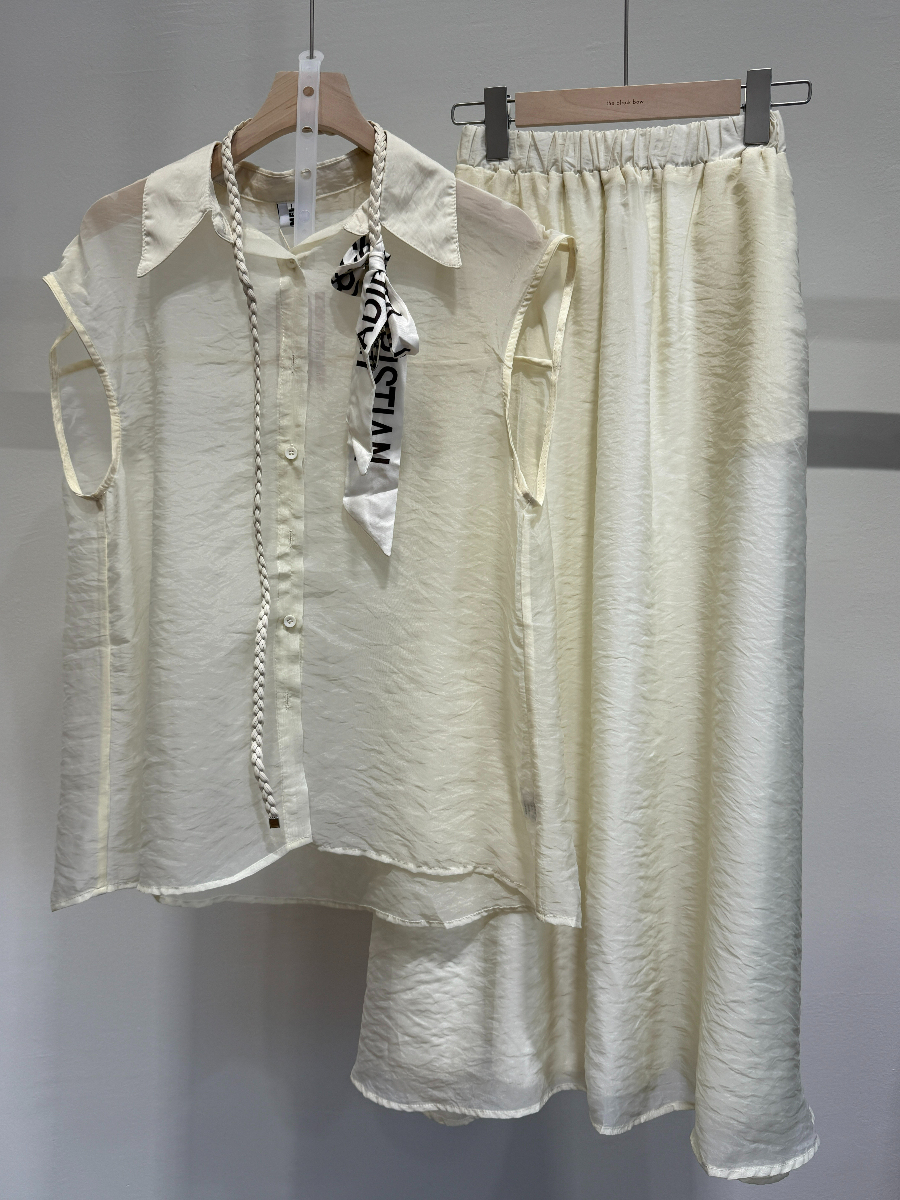 Sheer Top & Skirt Set (SKS104)