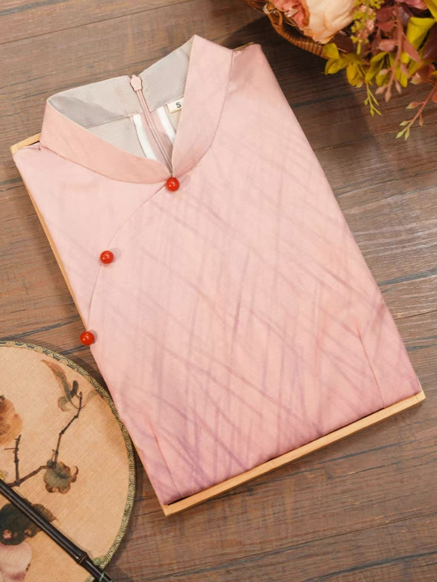 Han Hua Gradient Color Cheongsam