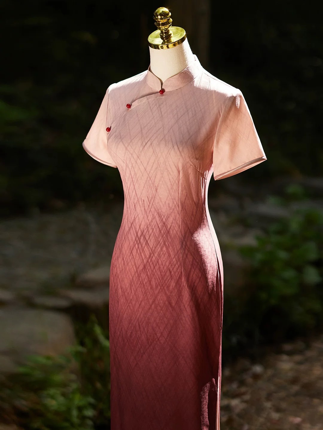 Han Hua Gradient Color Cheongsam