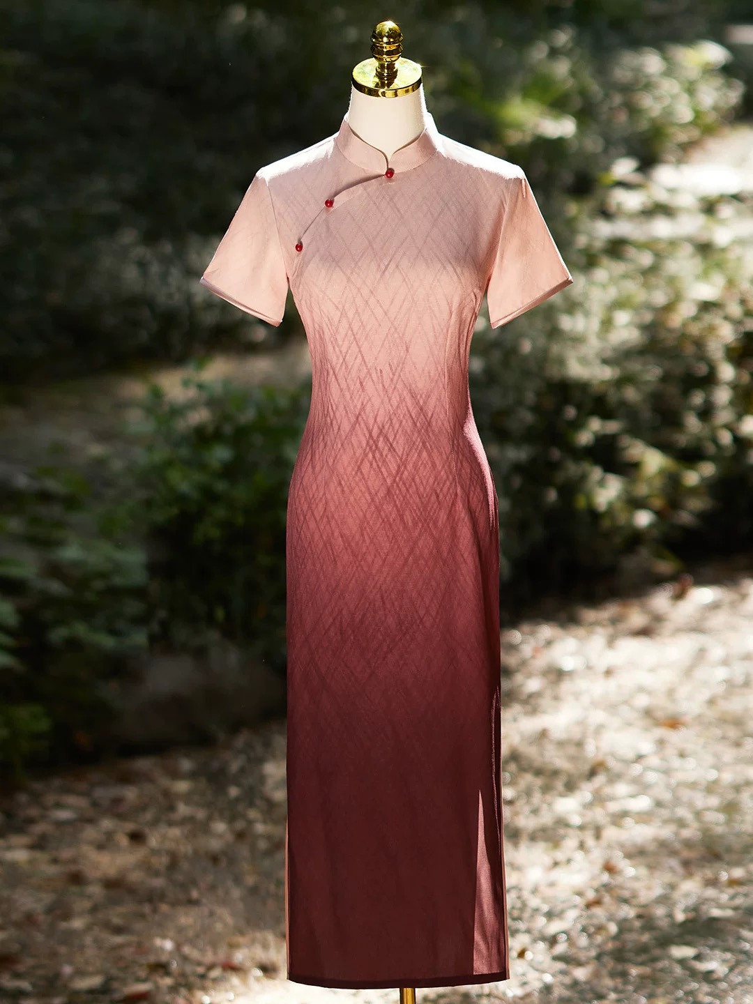 Han Hua Gradient Color Cheongsam