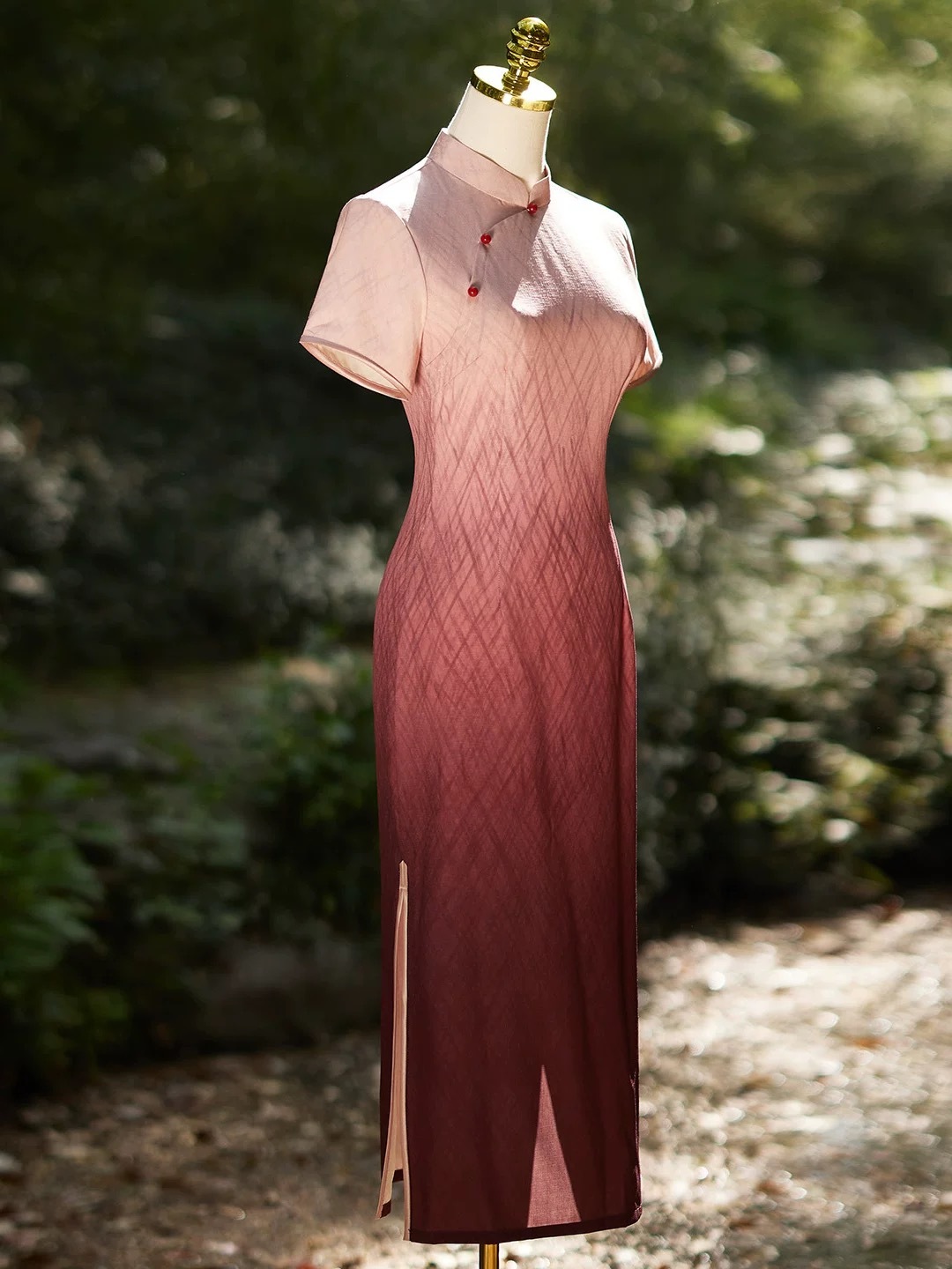 Han Hua Gradient Color Cheongsam