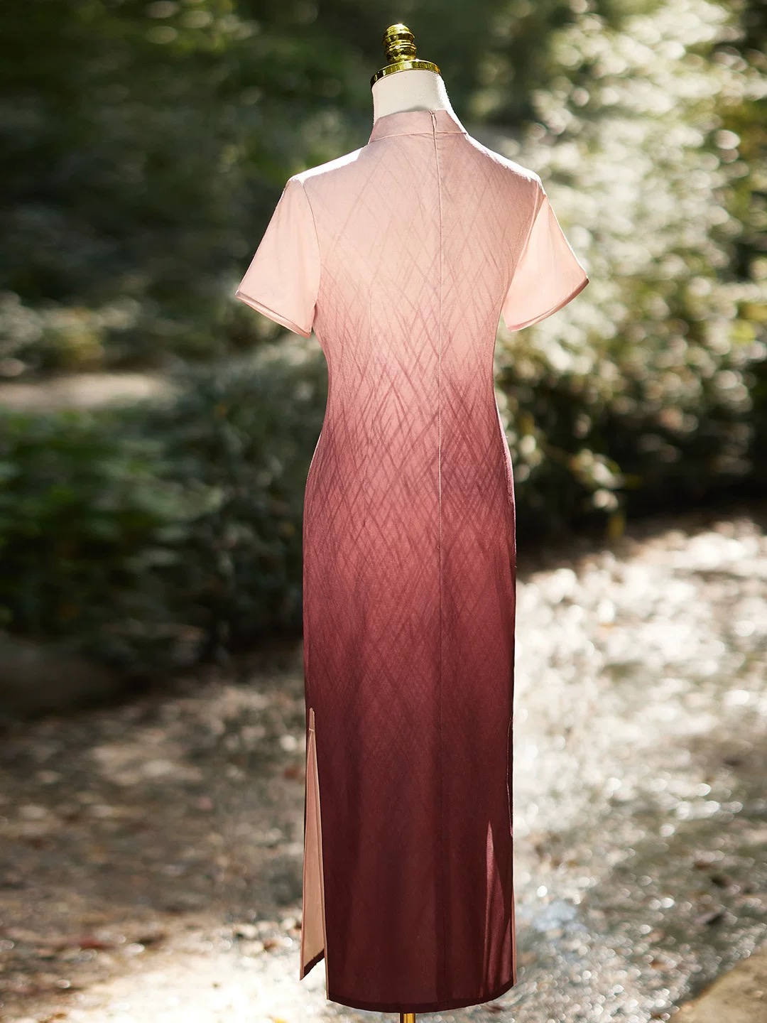 Han Hua Gradient Color Cheongsam