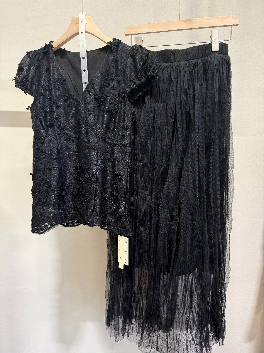 3D Floral Skirt Set (SKS103)