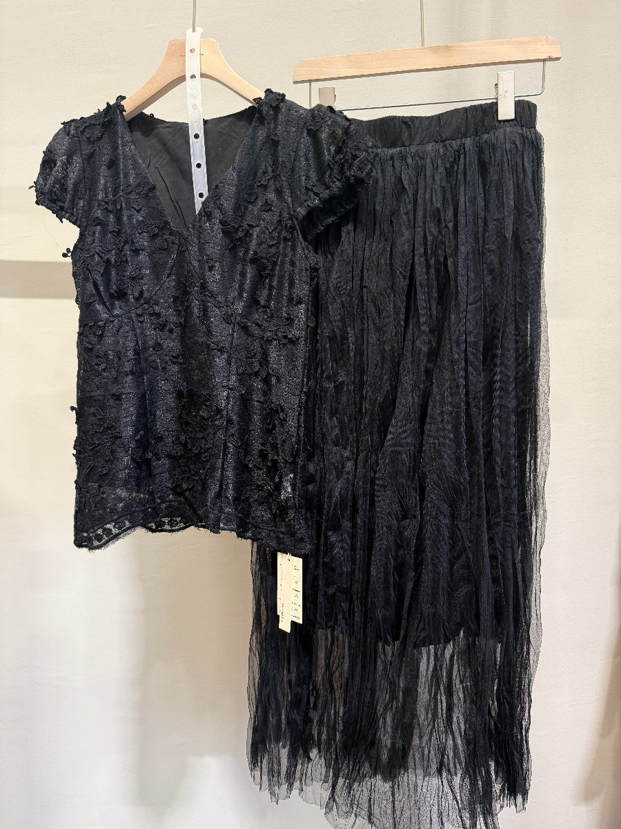 3D Floral Skirt Set (SKS103)