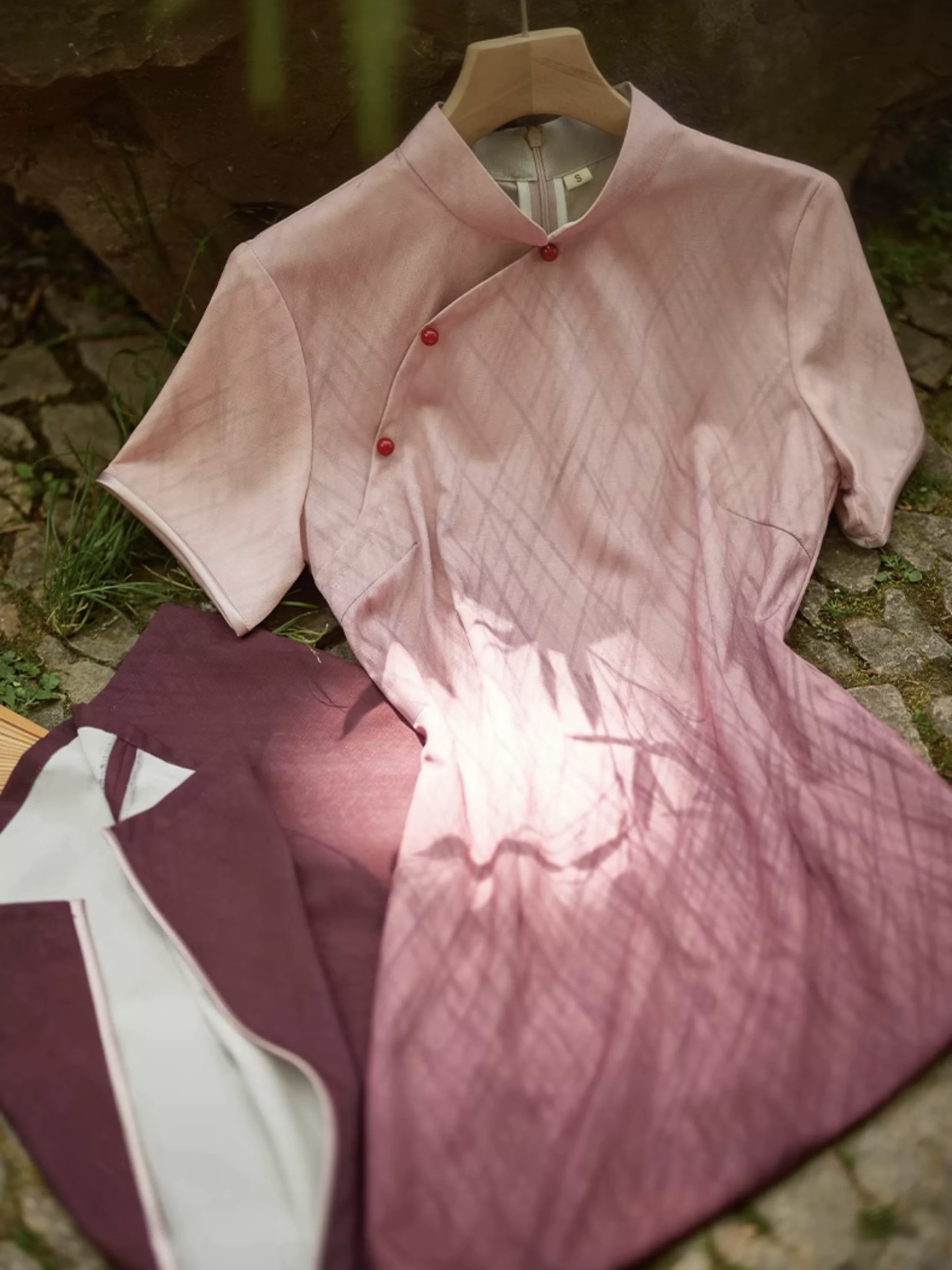 Han Hua Gradient Color Cheongsam