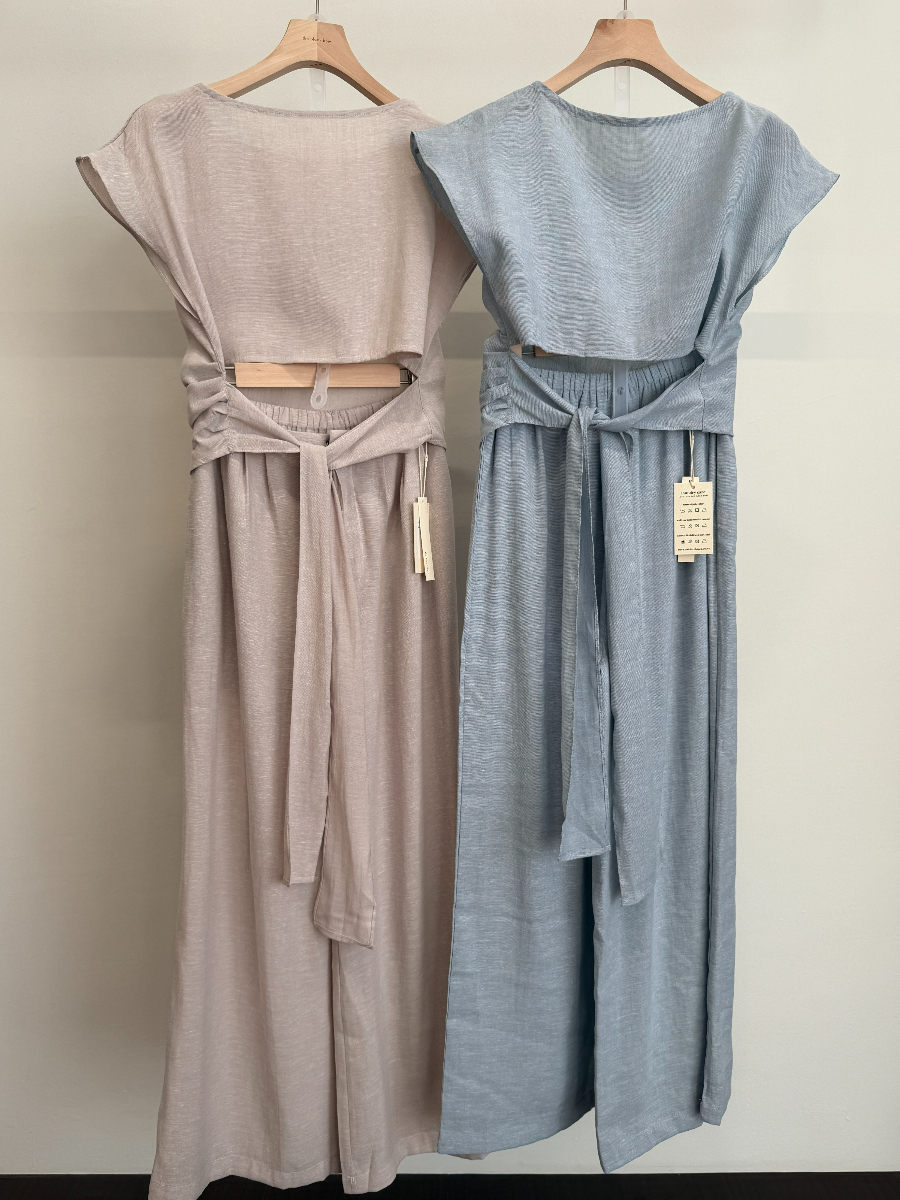 Back Tie Pants Set (PTS101)