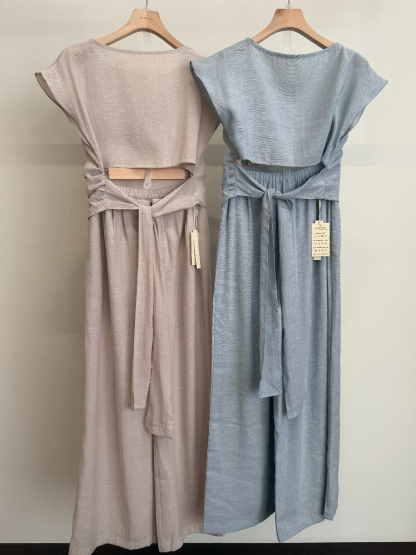 Back Tie Pants Set (PTS101)