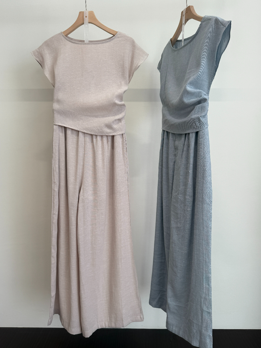 Back Tie Pants Set (PTS101)