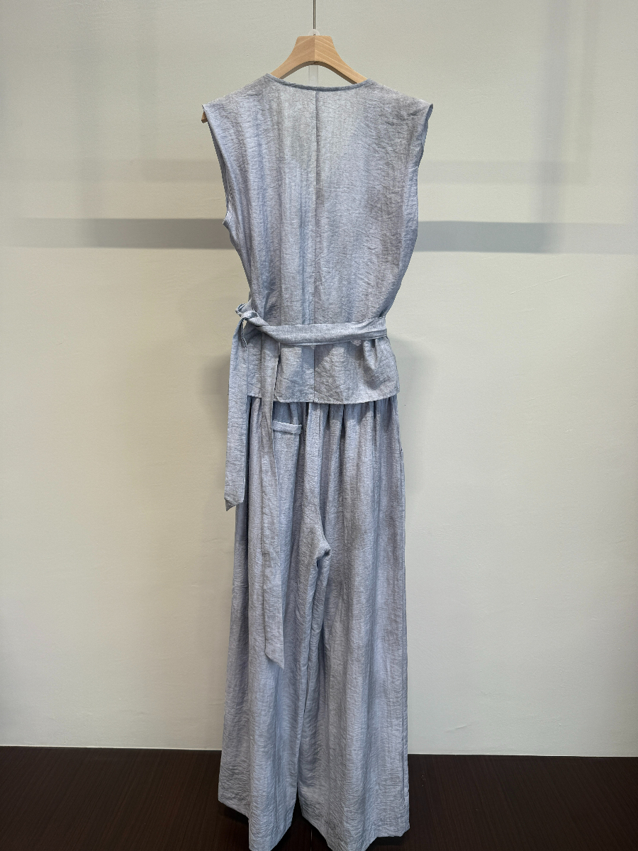 Wrap Top & Pants Set (PTS104)