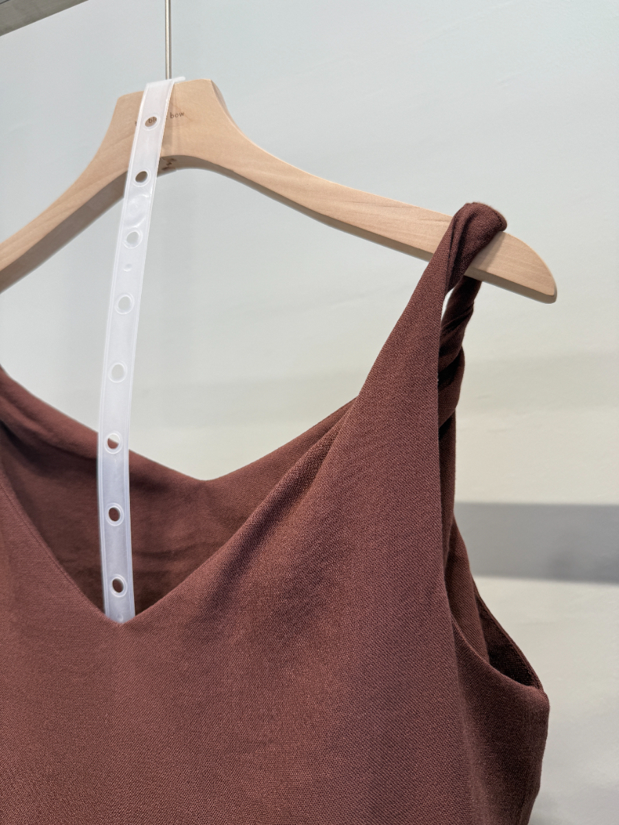 Charter Shoulder Twist Knot Top & Pants Set (PTS102)