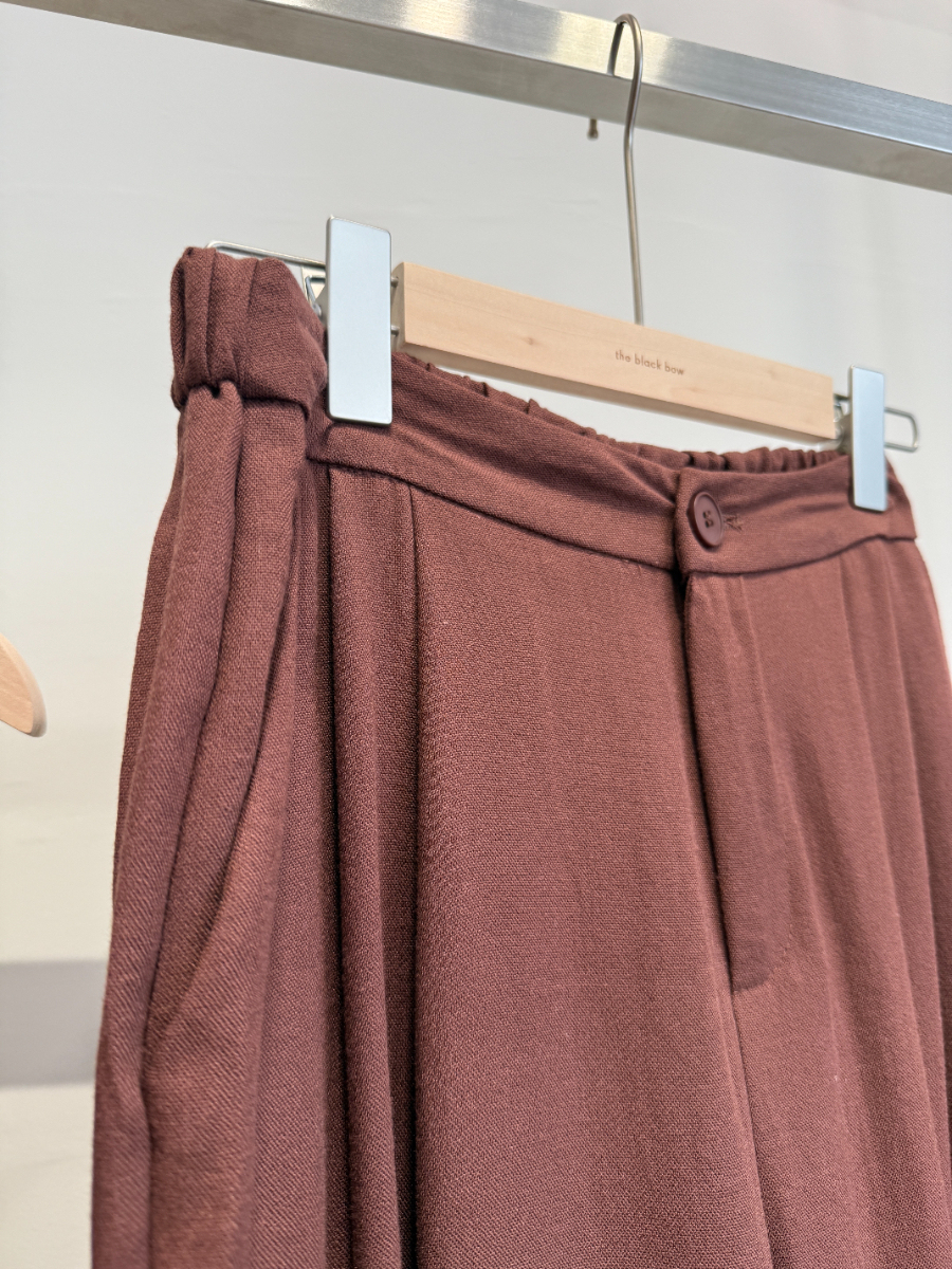 Charter Shoulder Twist Knot Top & Pants Set (PTS102)