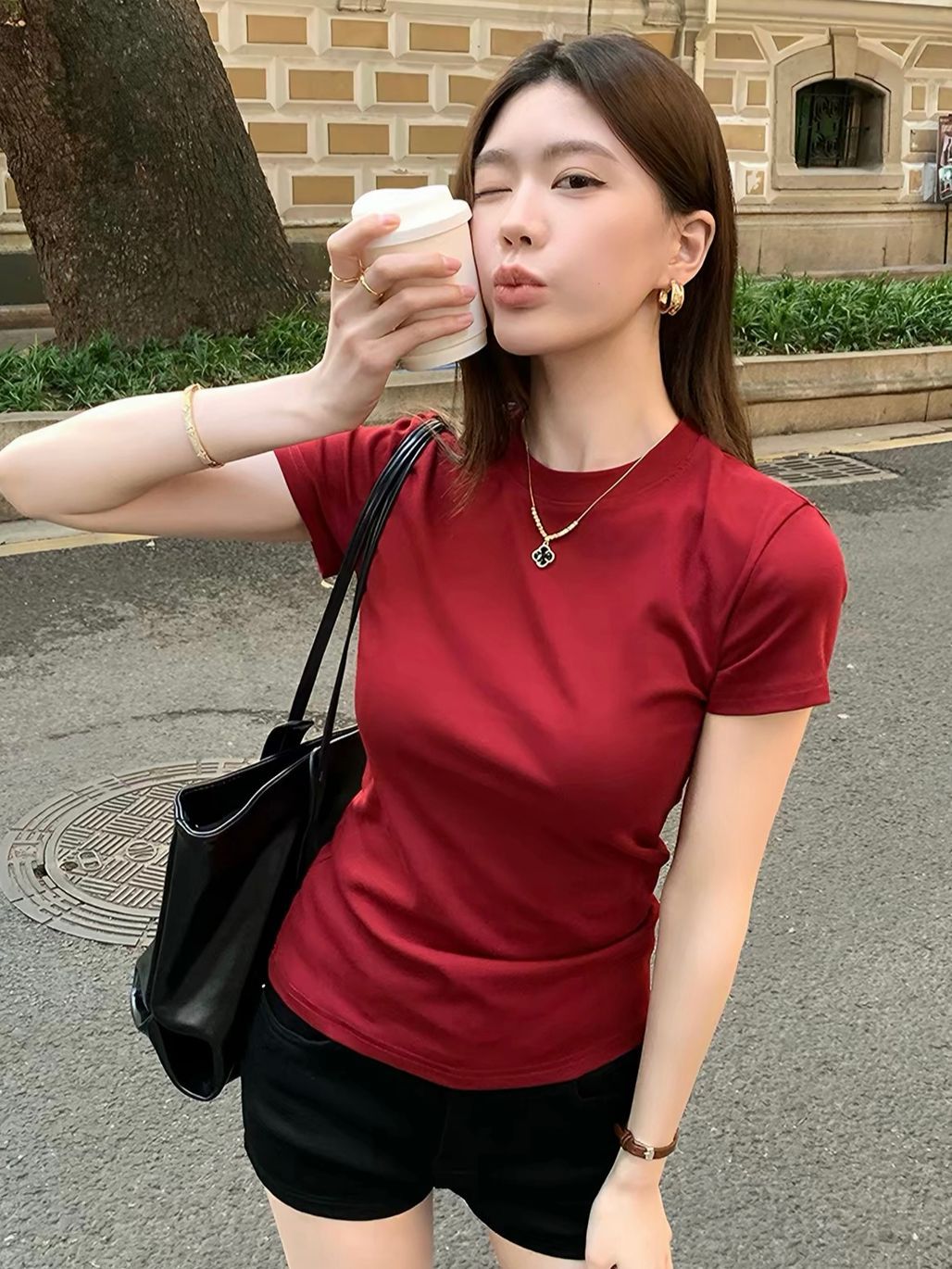 Dutton Everyday Slim-Fit Crew Neck Tee