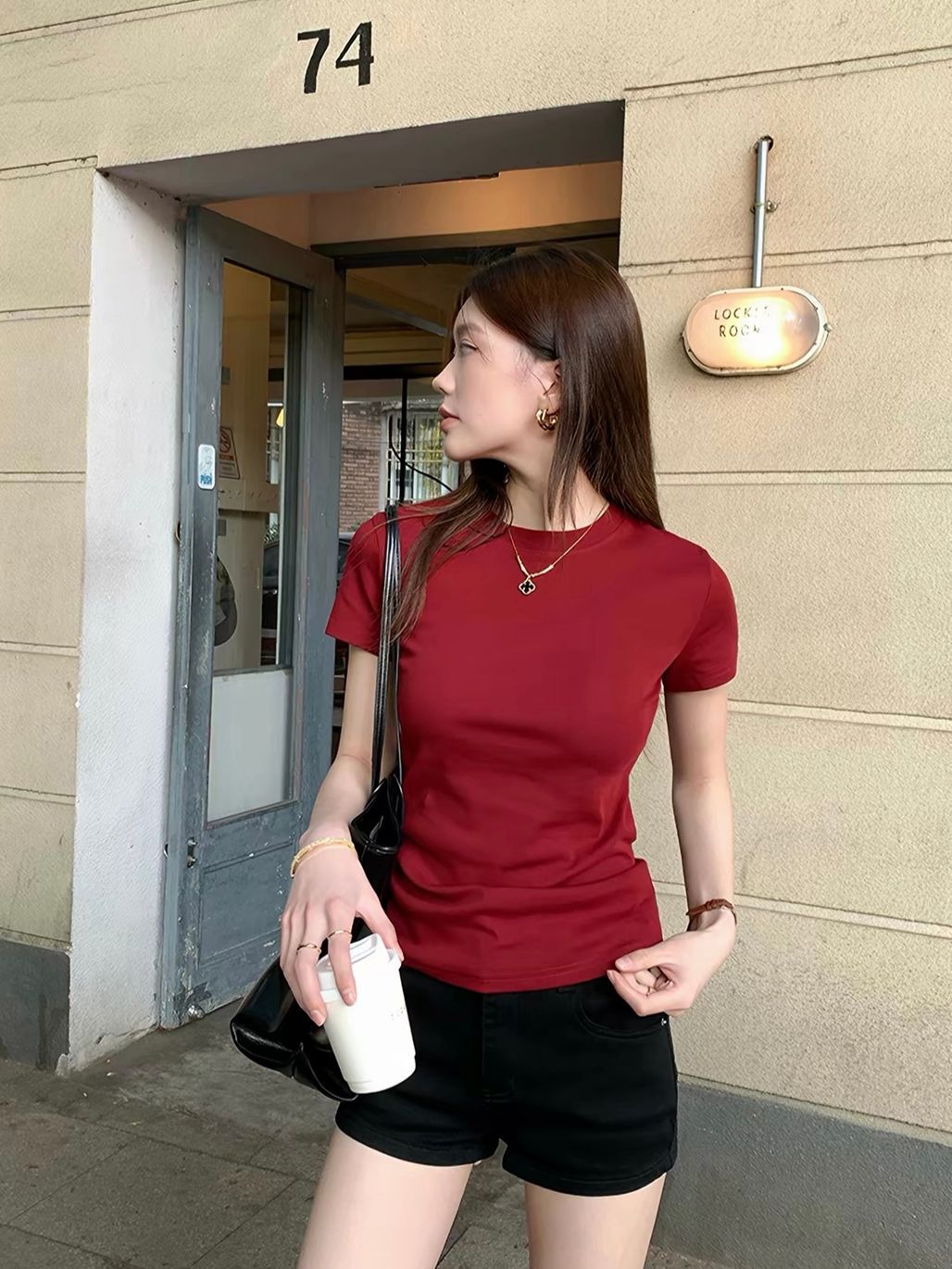 Dutton Everyday Slim-Fit Crew Neck Tee