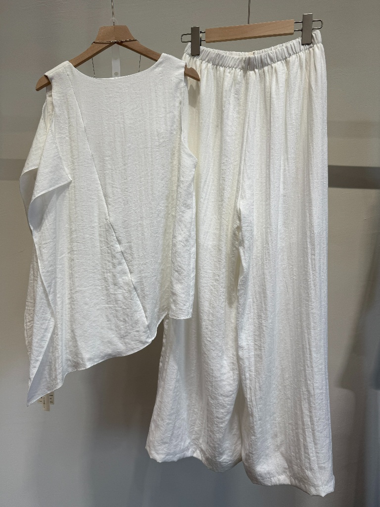 Square Neck Top & Pants Set (PTS103)