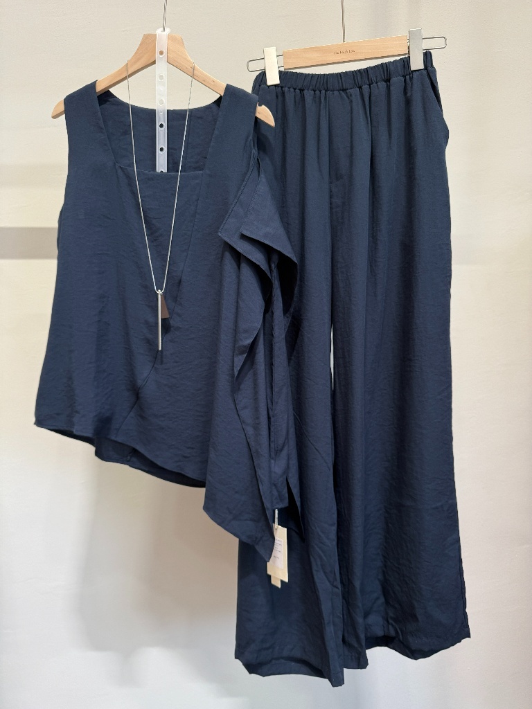 Square Neck Top & Pants Set (PTS103)