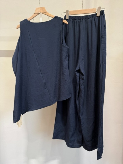 Square Neck Top & Pants Set (PTS103)