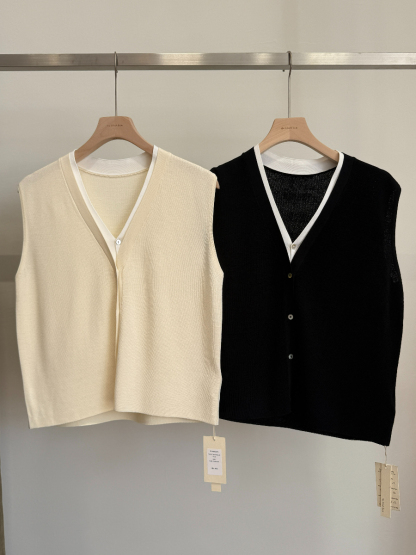 Fake Two Pieces Vest (TP101)
