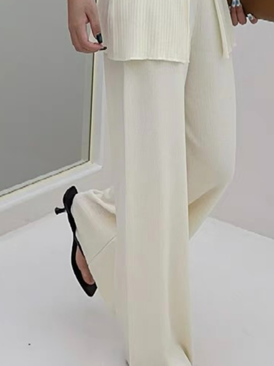 Easton Lyocell Knit Pants-The Black Bow-