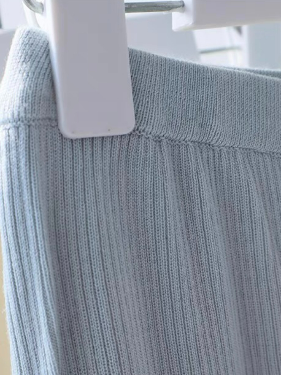 Easton Lyocell Knit Pants-The Black Bow-