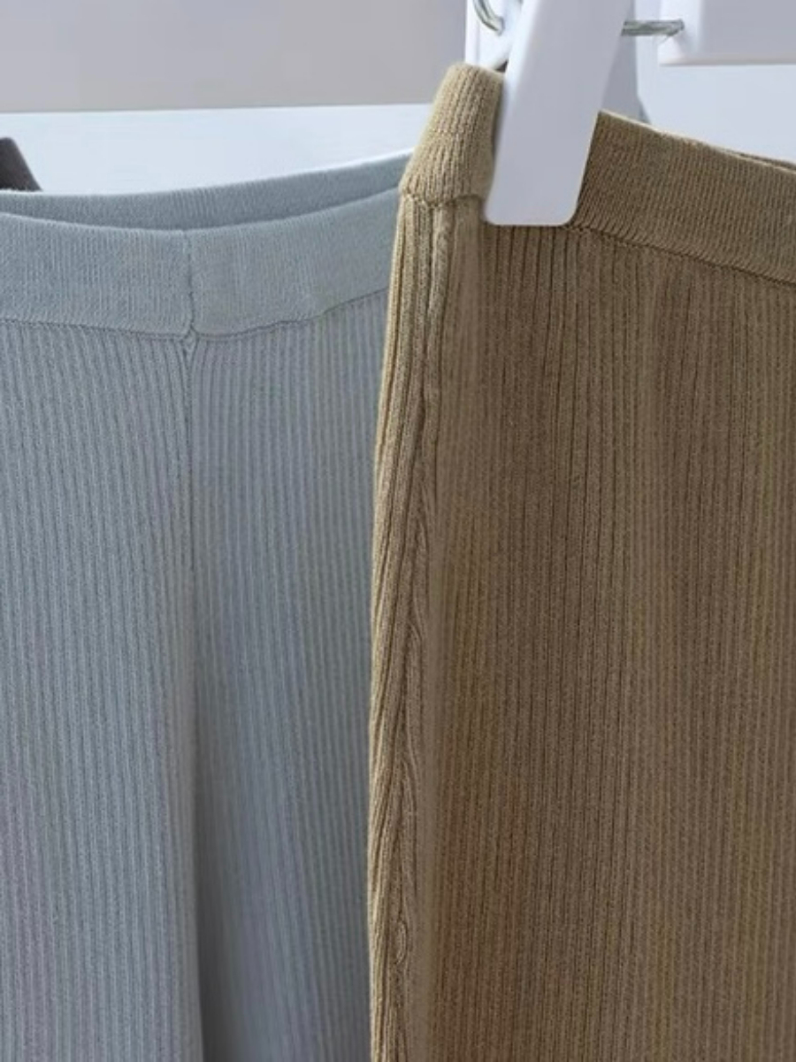 Easton Lyocell Knit Pants-The Black Bow-