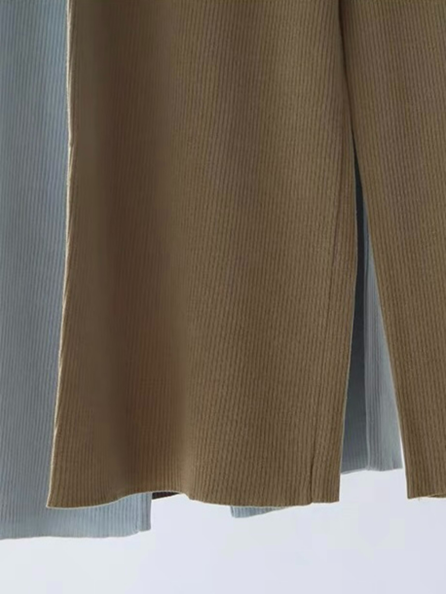 Easton Lyocell Knit Pants-The Black Bow-