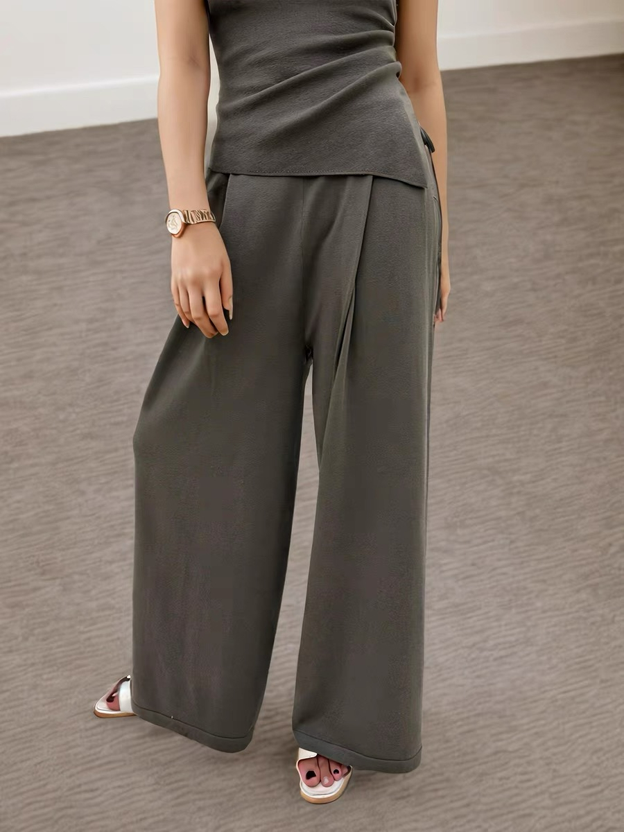 Elliot Knit Culottes-The Black Bow-