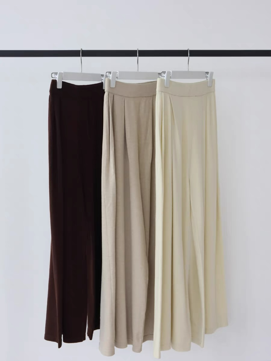 Elliot Knit Culottes-The Black Bow-