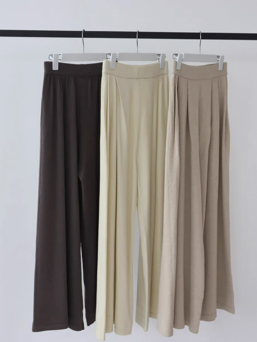 Elliot Knit Culottes-The Black Bow-