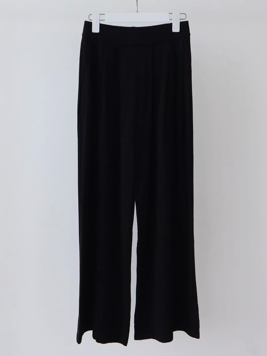 Elliot Knit Culottes-The Black Bow-